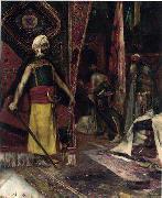 unknow artist Arab or Arabic people and life. Orientalism oil paintings  385 painting